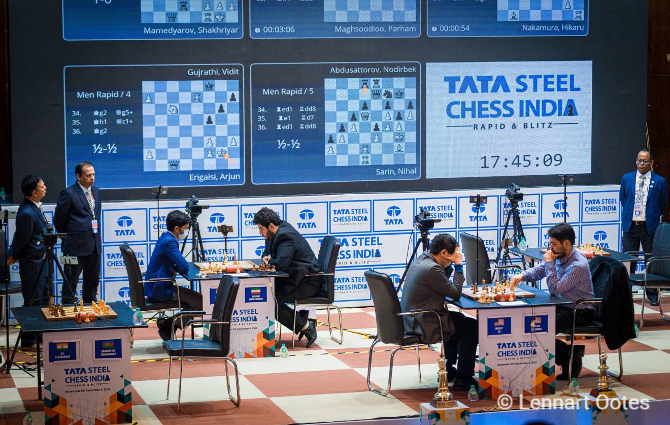 Tata Steel Chess India Rapid & Blitz Tata Steel Chess India Rapide